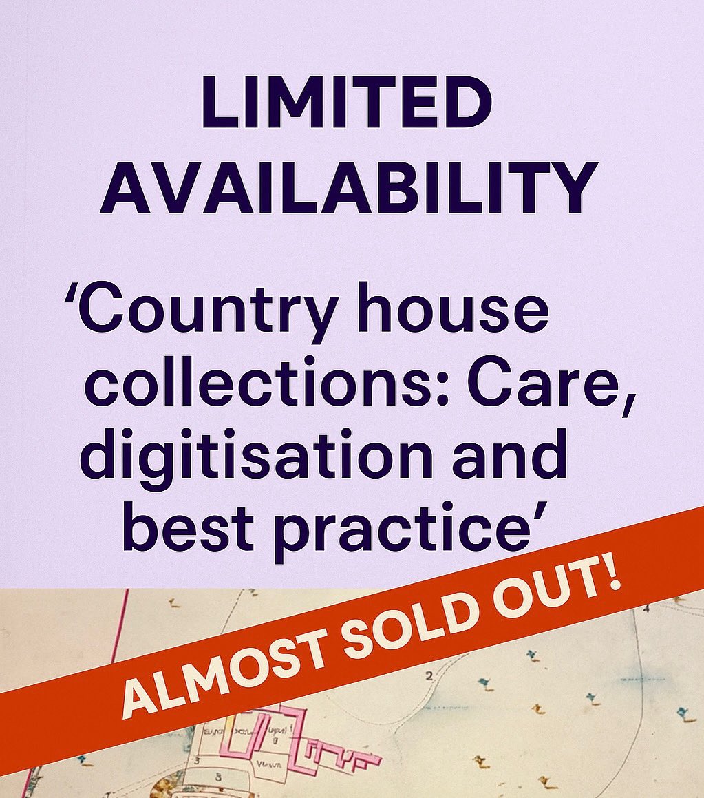 🚨 Last Chance! 🚨

Tickets for ‘Country house collections: Care, digitisation and best practice’ are almost gone! 

Limited availability, secure your place now!

Hosted by the Centre for the Study of Historic Irish Houses and Estates and the Heritage Council.