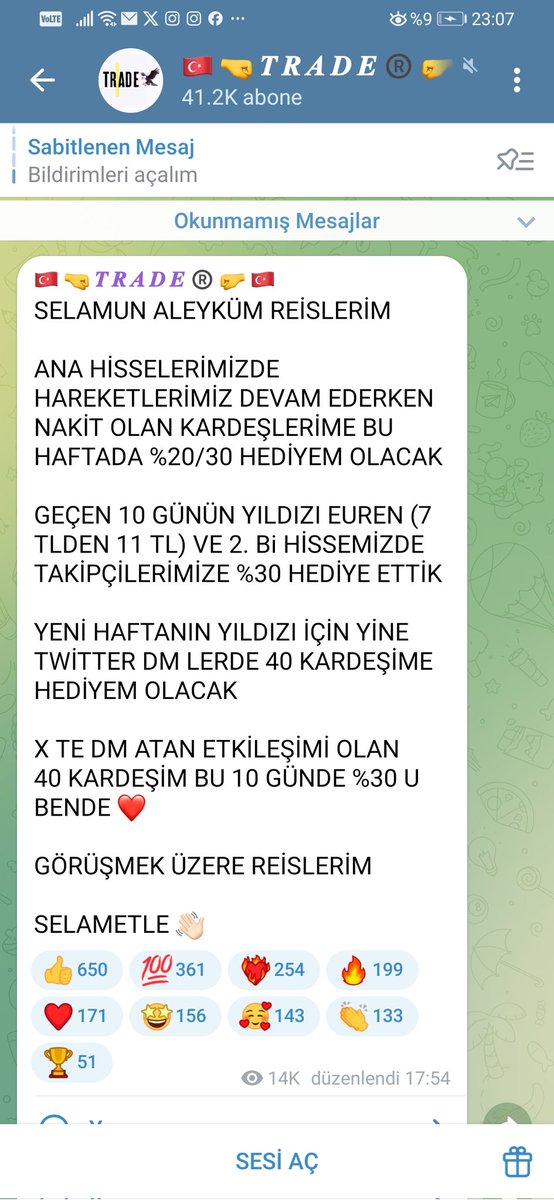 Sizlere yüzde 30 verip güveninizi kazandıktan sonra ciddi manada mal kitleme derdinde olan ve yapan bu kansızlara itibar etmeyin.
Bu kansızlar
<a href="/obirtradecii/">🇹🇷🤜 𝑻 𝑹 𝑨 𝑫 𝑬 ® 🤛 🇹🇷</a> çetesi <a href="/borsalokantasi/">𝑩𝑶𝑹𝑺𝑨 𝑳𝑶𝑲𝑨𝑵𝑻𝑨𝑺𝑰 🇹🇷🇹🇷</a> gibi kansızlardan olusuyor geçmiş tweetlerimi okuyun
#dmsas #seykm #grnyo #segyo #krgyo