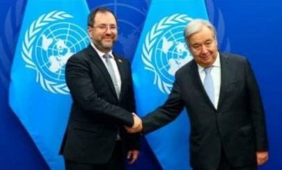 El canciller Iván Gil se anunció con Antonio Guterres donde dijo; "reafirmamos la soberanía y la paz de Venezuela."
