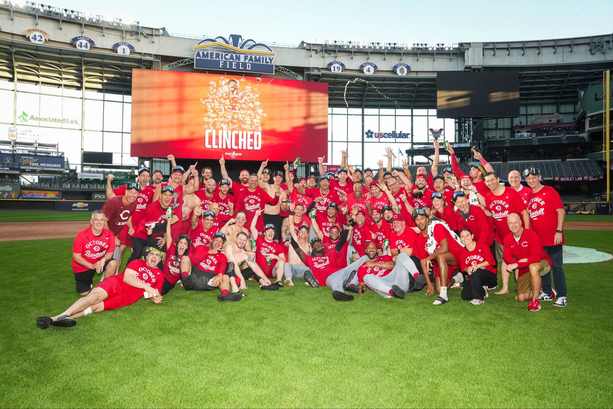 This is our town. This is our team!

We’re in and we ain’t done yet!! #ATOBTTR 

via <a href="/Reds/">Cincinnati Reds</a>