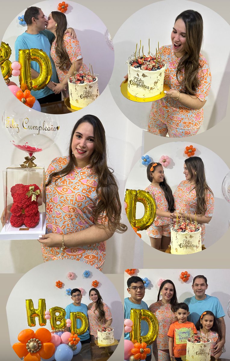 NataPiGo24's tweet photo. Mi día especial, en gratitud con Dios, rodeada de mucha alegría, risas, sorpresas y del amor incondicional de mi familia 💕 https://t.co/kZvQyx9LVn