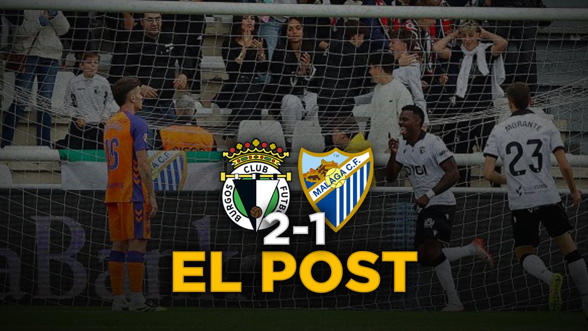 🆕‼️ EL POST DEL BURGOS 2-1 MÁLAGA

Tercera derrota consecutiva del Málaga CF. Junto a <a href="/guillebermejo19/">Guillermo Bermejo</a>, hablamos de la imagen colectiva, las palabras de Sergio Pellicer en rueda de prensa y nombres individuales como el de Dani Lorenzo.

➡️ youtu.be/JwhayoVBiDM