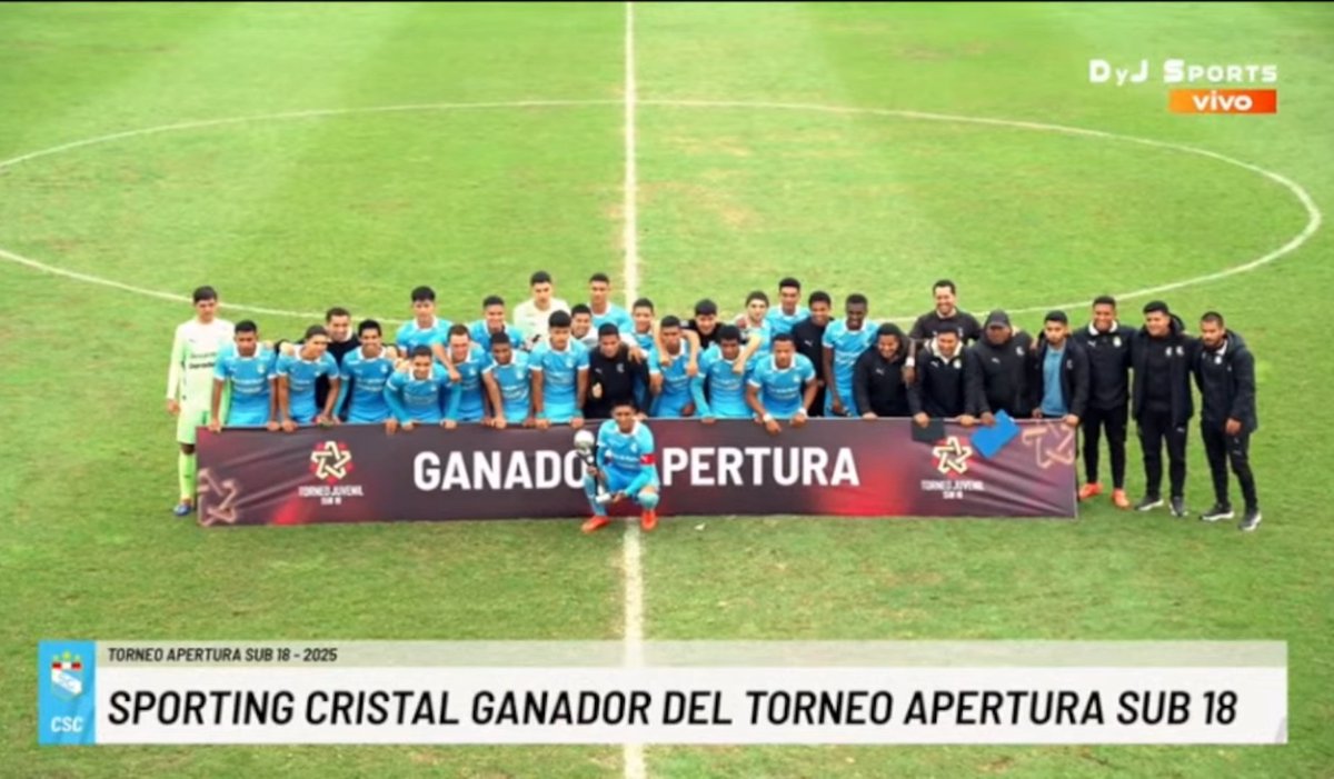 Expertos del Deporte (@deportesexperto) on Twitter photo Sporting Cristal ganó de forma categórica la final del Torneo Apertura de la Categoria Sub-18, con un marcador global de 7-1 sobre Universitario. Sin duda, el cuadro celeste está camino a ser el club formador que Joel Raffo siempre quiso tener. Sporting Cristal ganó de forma categórica la final del Torneo Apertura de la Categoria Sub-18, con un marcador global de 7-1 sobre Universitario. Sin duda, el cuadro celeste está camino a ser el club formador que Joel Raffo siempre quiso tener.