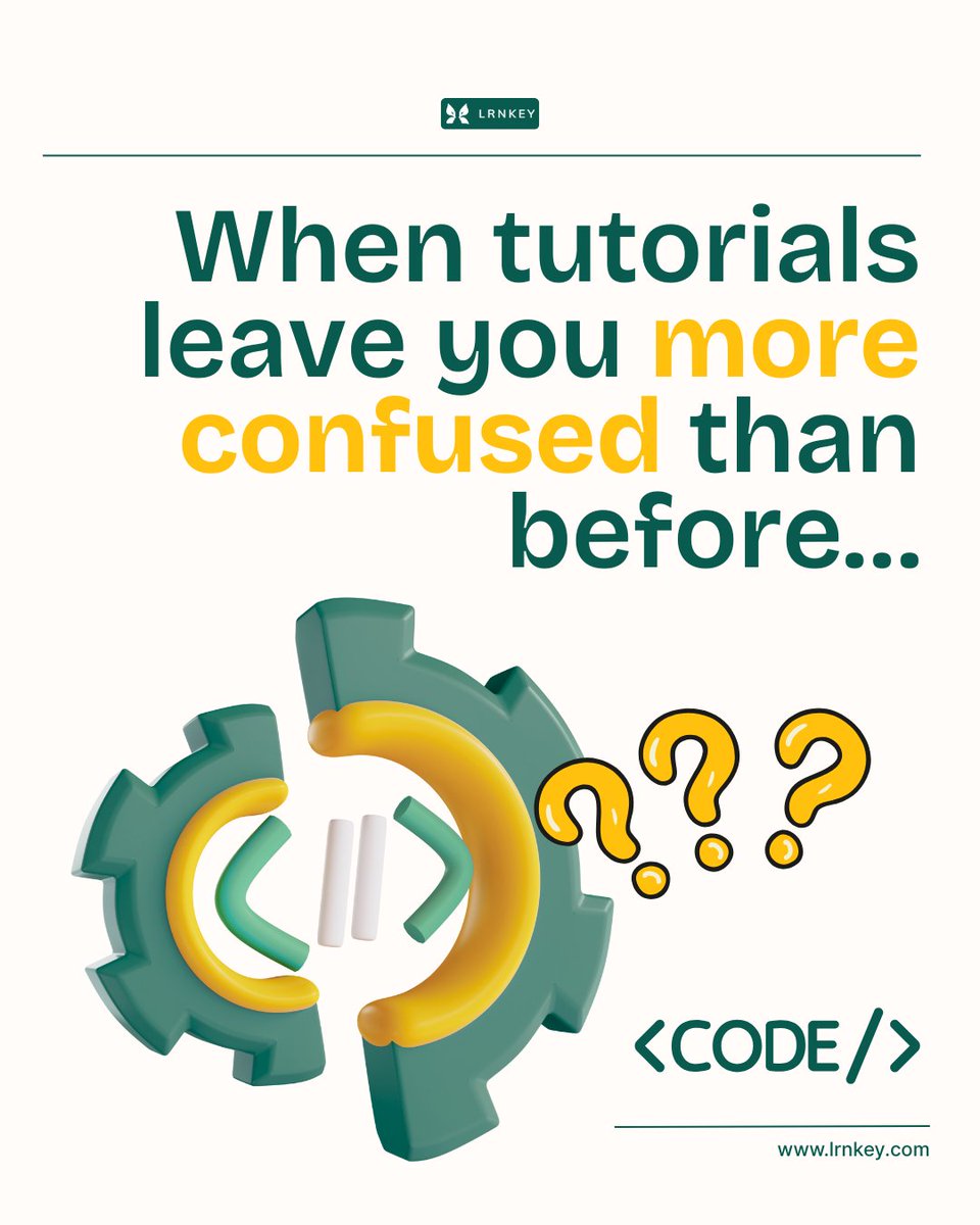 lrnkey's tweet image. 😩 Endless tutorials?
🐞 Bugs that won’t go away?

Ahsan has the fix ✅
👉 1 session = clarity, confidence &amp;amp; working code

💌 Book Ahsan now on Lrnkey! lrnkey.com/find-online-tu…

#Lrnkey #Tutor #TutorPlatform #LearnAnythingYouNeed #Skill