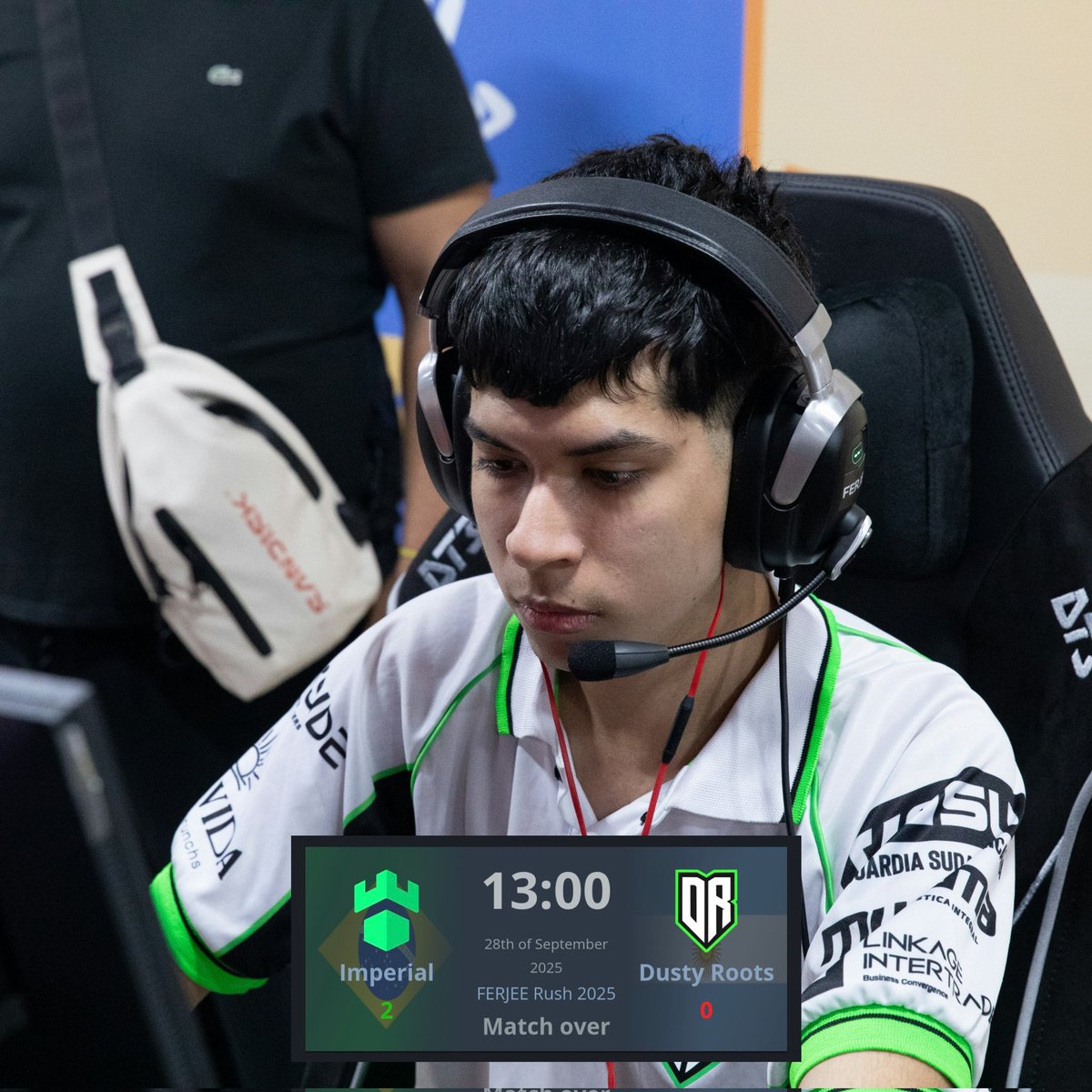 🇦🇷 DUSTY ROOTS ELIMINADO DE FERJEE 🇦🇷

El equipo argentino se despide de la competencia con una derrota contra Imperial. TRY clasifica a playoffs.

Dusty cierra su primera experiencia internacional como equipo en Brasil y ahora comenzarán a pensar en lo que resta de temporada.