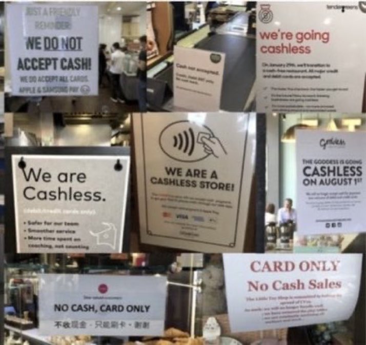 🚨🚨  Agenda 2030 can only be enforced in a CASHLESS society.  Can’t be repeated enough.