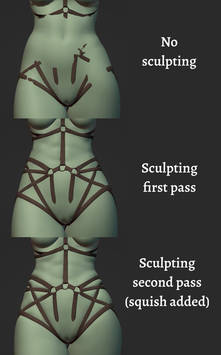 creamtau's tweet photo. here's some sculpting work i did for an upcoming project. details are important! https://t.co/8nXw6YtyDt