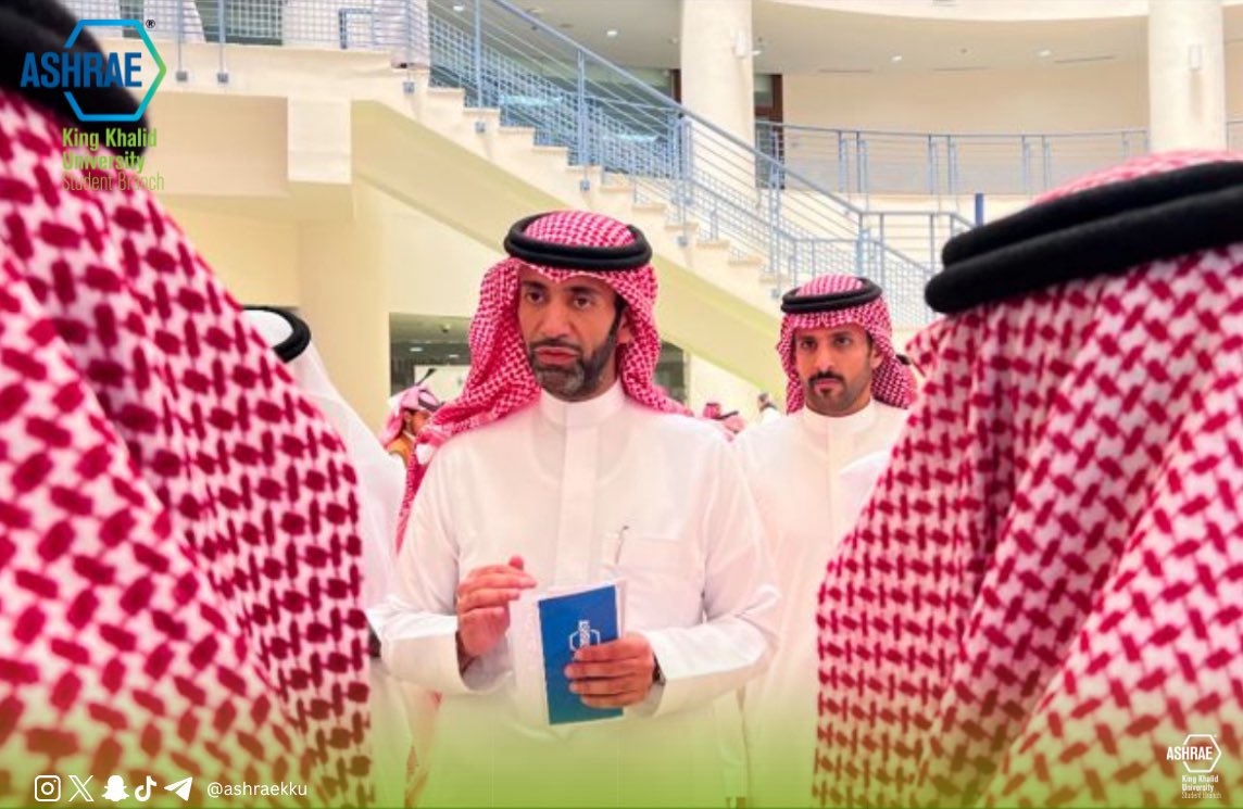 ASHRAE_ABHA's tweet photo. 📍أقامت كلية الهندسة يوم الأحد 21 سبتمبر 2025م 
معرض الكيانات الطلابية برعاية سعادة العميد @SaeedAlqadhi وبحضور وكلاء الكلية ورؤساء الأقسام.
شهد المعرض مشاركة الأندية والجمعيات الهندسية
حيث برز جناح جمعية ASHRAE كأحد الجمعيات الهندسية الرائدة .
@ashraenews https://t.co/Q1rLCabdDH