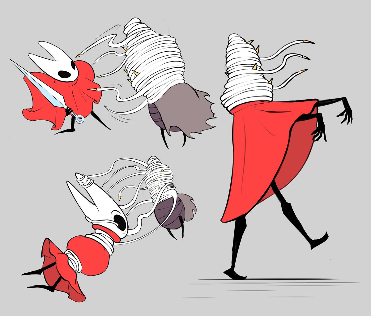 After all the horrific and sadistic things I experienced while playing Silksong, I'm surprised that dying to these guys doesn't result in something like this: