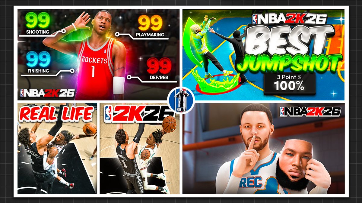 Recent NBA2K26 Thumbnails🏀

If you need any design work, make sure to DM me!