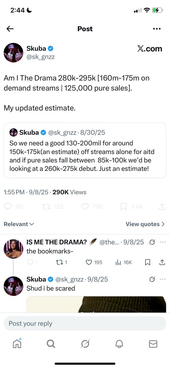 RecklessXStan's tweet photo. LMAOOOO oh #bardigang #iamthedrama https://t.co/TeJeDgIacY