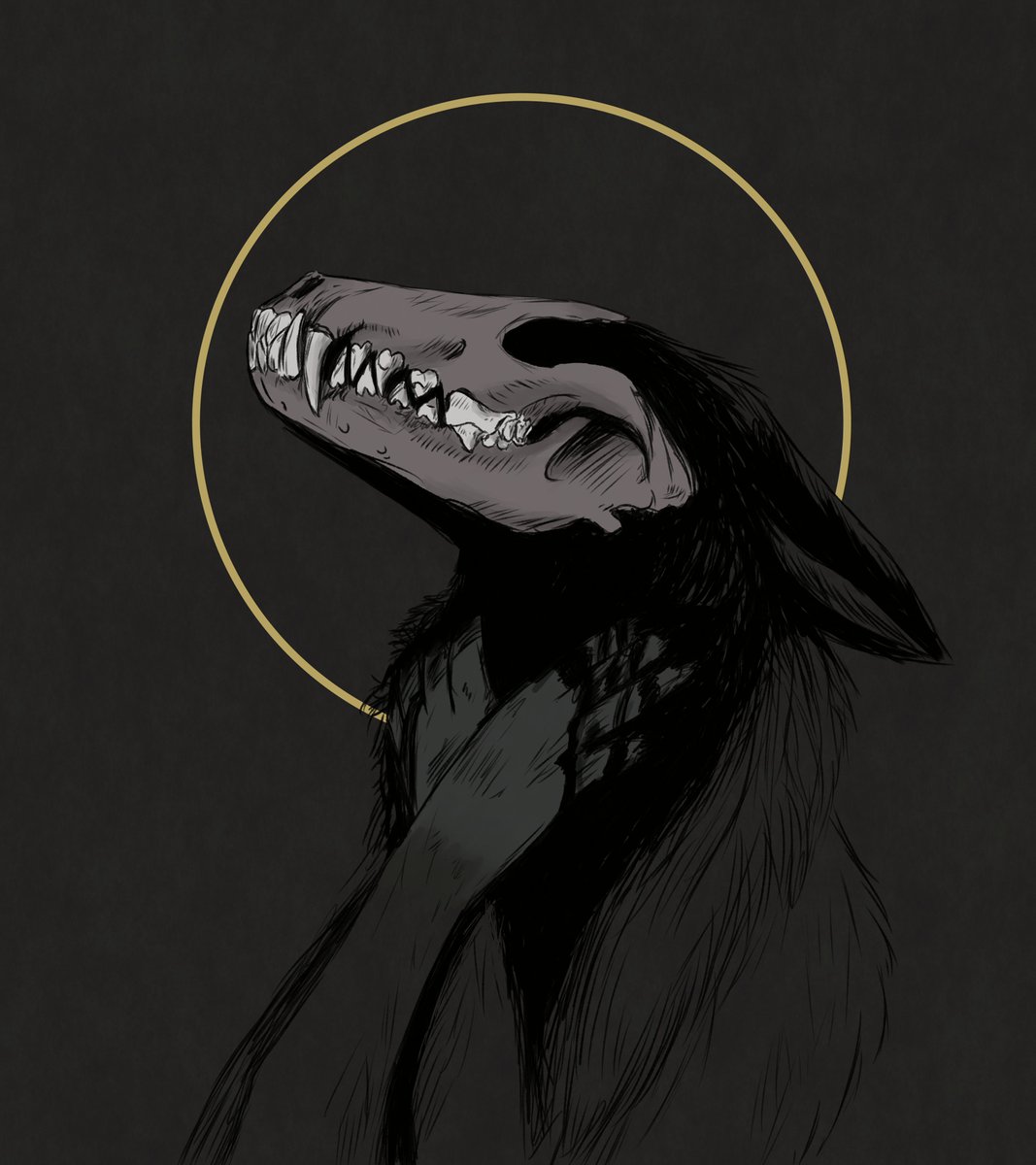 I made this as a reference for a irl painting like 5 years ago but never got around to it so it's going here