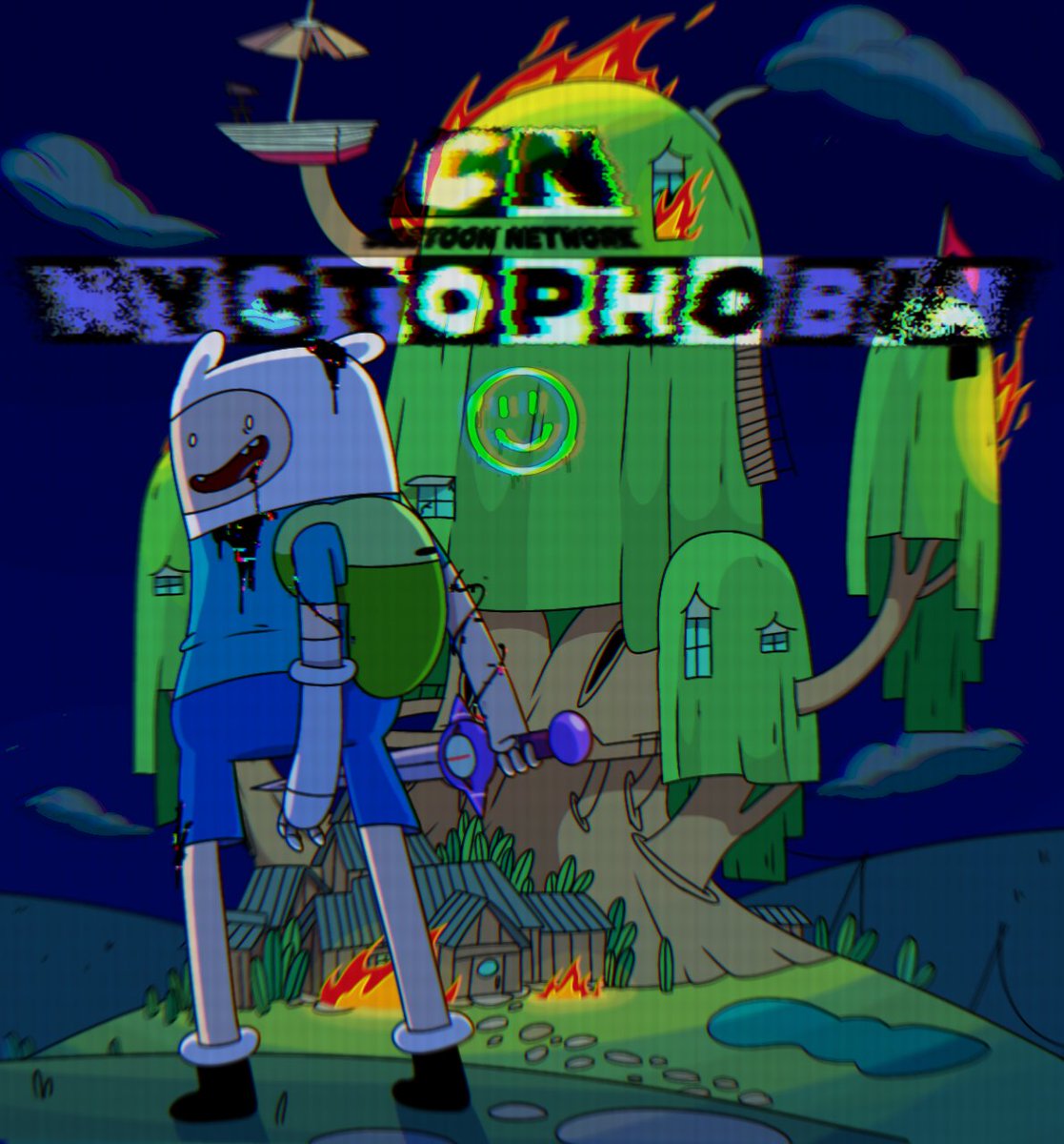 CN : Nyctophobia tweet media