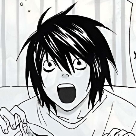 YeshikaDavis's tweet photo. L is silly :3 

tags🎀🍼: 
#DEATHNOTE #L #cute https://t.co/weBSUjaG6J