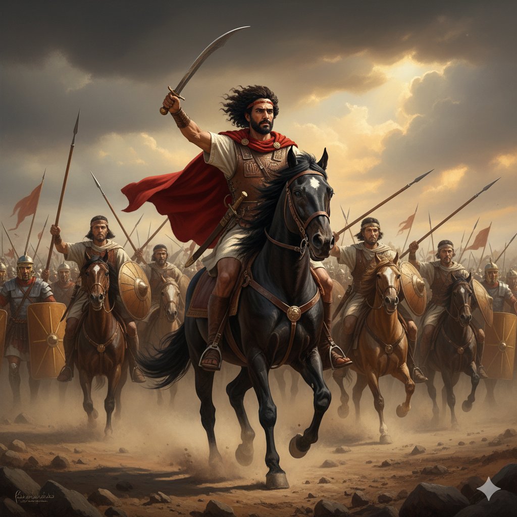 Bilelaraibia24's tweet image. 📚| #Jugurtha or Jugurthen (c. 160 – 104 BC) was a king of #Numidia, the ancient kingdom of the #Numidians in northwest Africa. When the Numidian king Micipsa, who had adopted Jugurtha, died in 118 BC, Micipsa&apos;s two sons, Hiempsal and Adherbal, along with Jugurtha