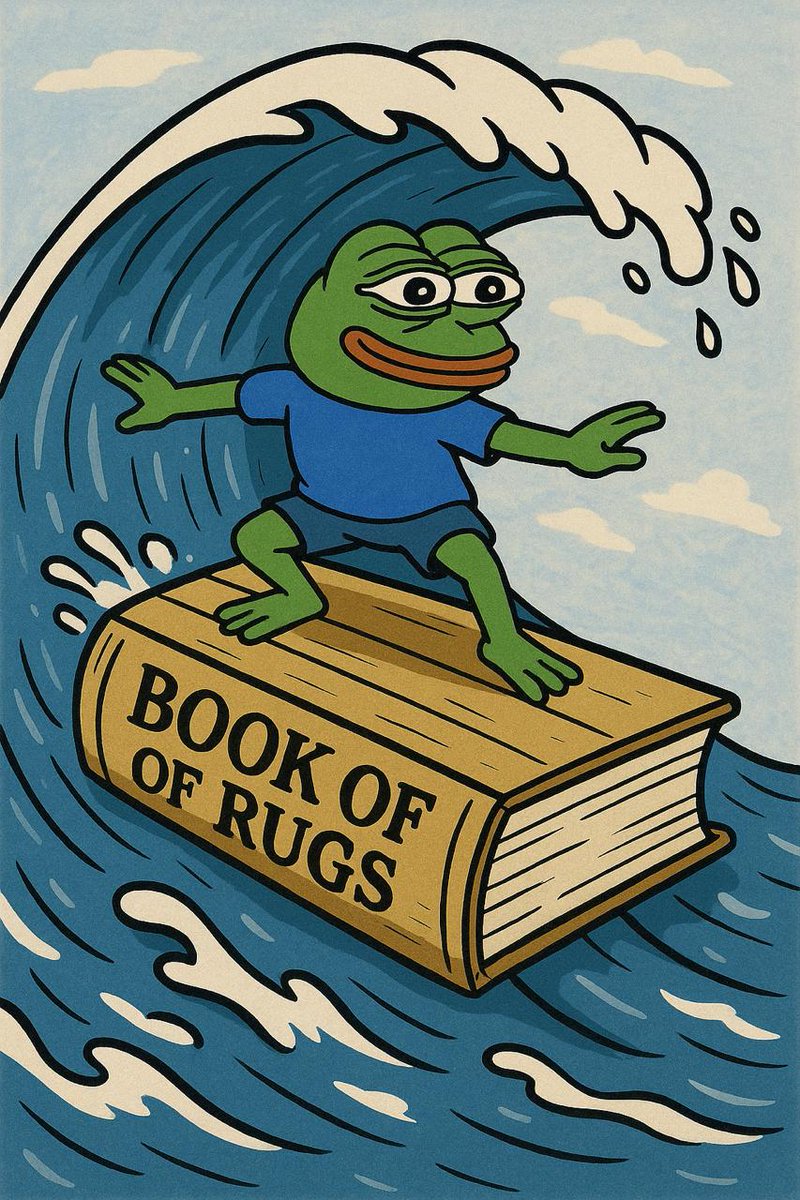 <a href="/PraxMedia/">Prax</a> Every chart tells a story, but only $BOOKOFRUGS writes history.  It is where the real pages turn. $BOOKS

Ca : 0xbbe6693a1825270886fa53167359caa32ff87c5e