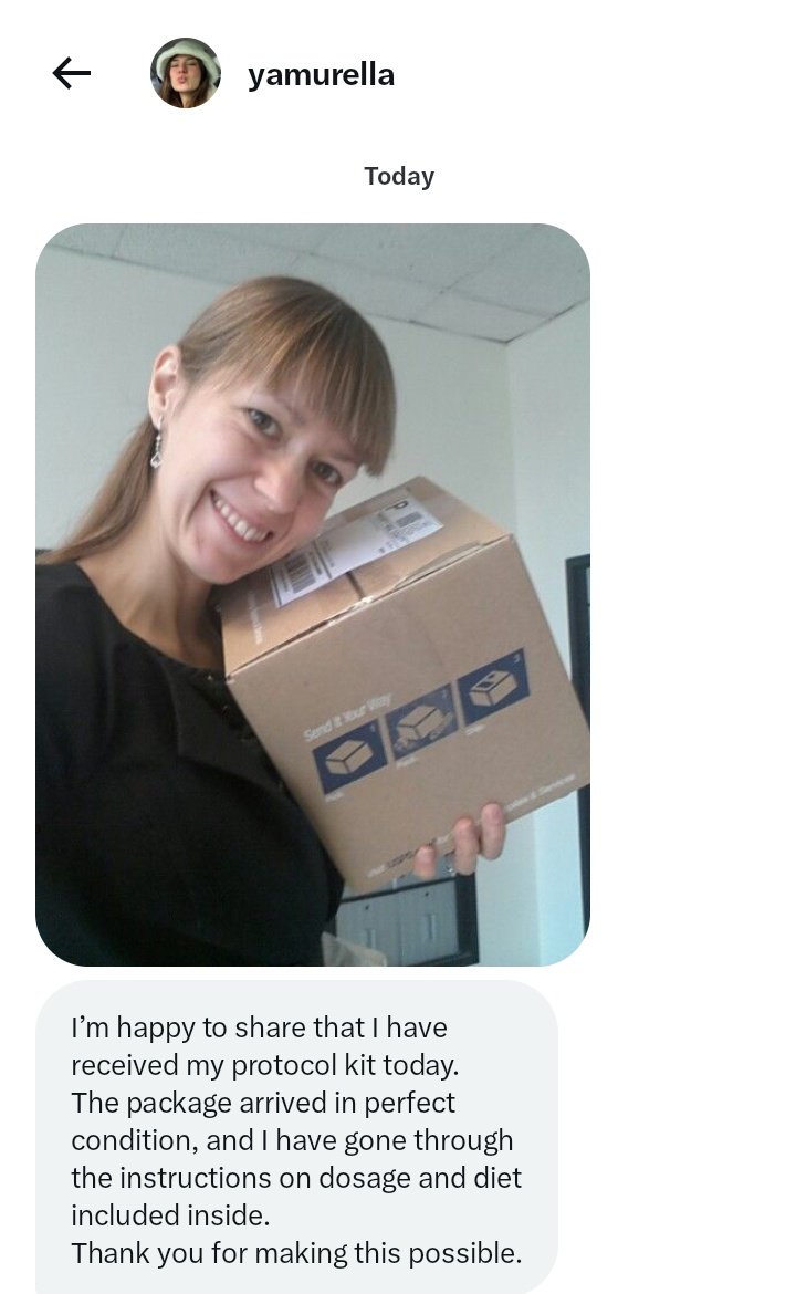 CHRISTOPHEtxtj's tweet photo. New Article: Safe delivery 

As promised, the protocol kits have been successfully delivered to patients and families. 📦 Each package arrived in good condition and included clear dosage and diet instructions to guide them on their healing journey.
#ProtocolKit #SafeDelivery https://t.co/EFX5D3fnAL