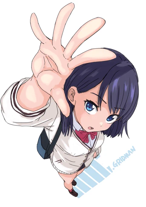 日差しつよ…(再掲) #SSSS_GRIDMAN #GRIDMAN_UNIVERSE