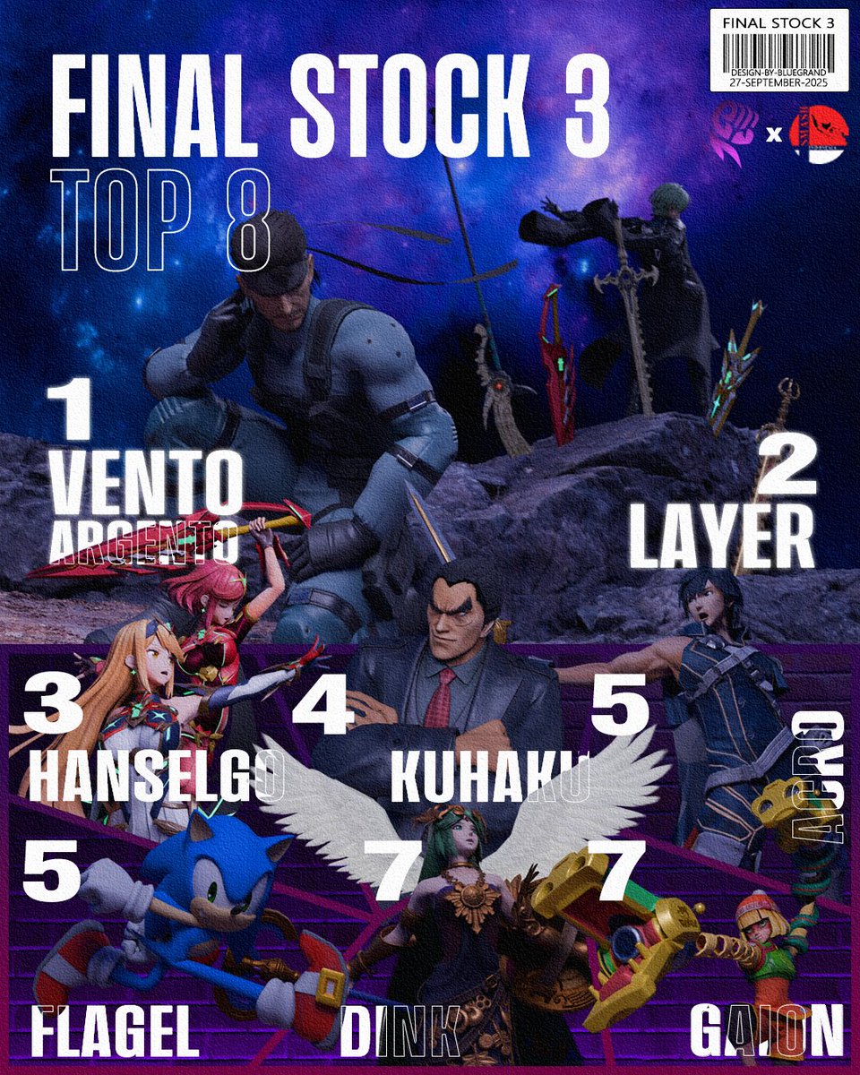 Thanks to <a href="/BlueGrnd/">BlueGrand</a> for another Top8 graphic