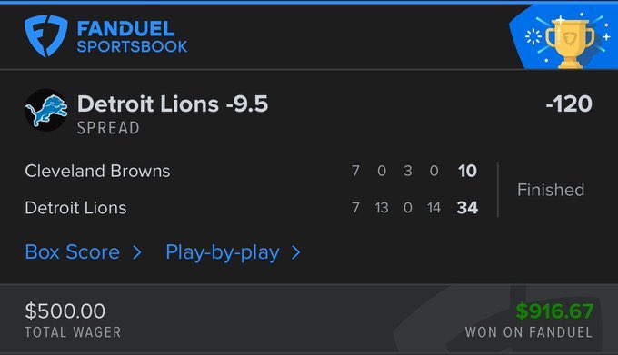 If you bet the Browns you’re gay