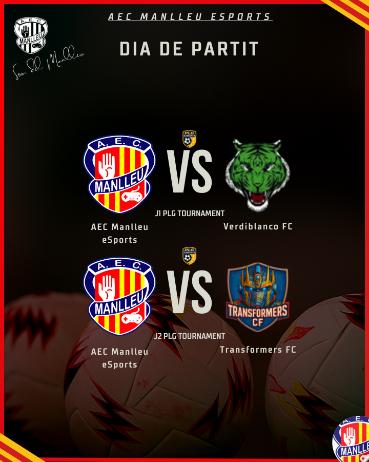 ✈️ Empezamos la pretemporada en #FC26 con muchas ganas con el arranque del torneo de Pretemporada de <a href="/PLGeTournaments/">PLG eTournaments</a> 

🆚 <a href="/VerdiBlancoFC/">VerdiBlancoFC</a> <a href="/transformers_cf/">TRANSFORMERS CF</a> 
 
🗓️ Lunes 29 de septiembre, jornadas 1 y 2.

🕘 22:40 y 23:00

#SomDelManlleu