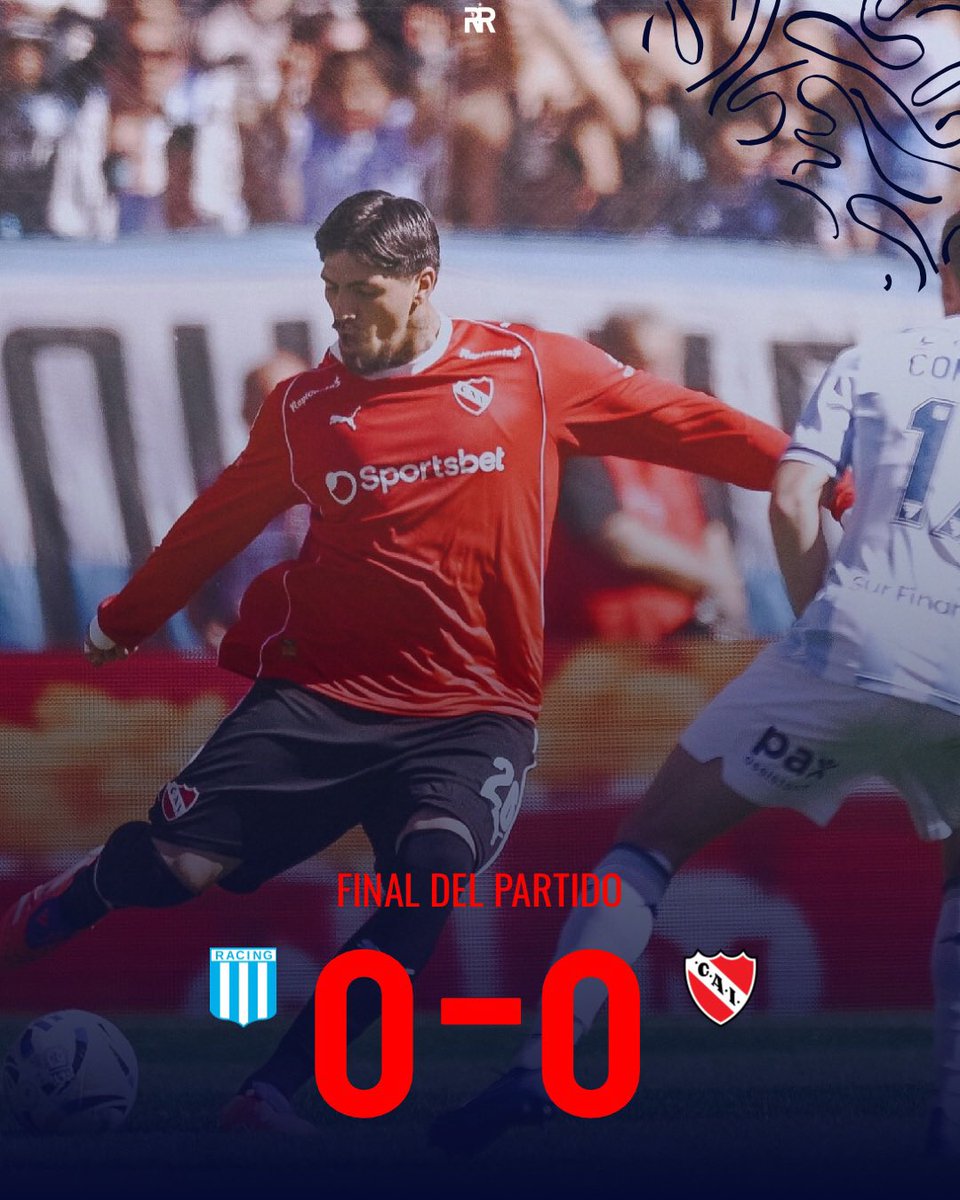 🤝 #Independiente empató sin goles en el Clásico de Avellaneda. Muy buen partido del equipo de Gustavo Quinteros que tuvo para ganarlo en la última con Galdames.

Sin dudas, este partido tiene que ser la base para todo lo que se viene.
