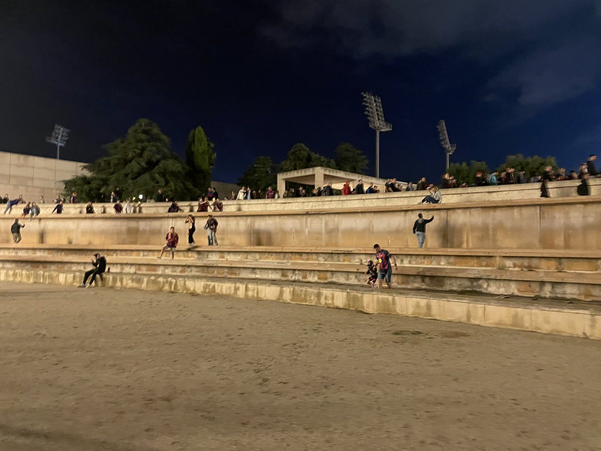 <a href="/jordimagrinya/">Jordi Magrinyà</a> Totalment d’acord! Tanta seguretat que demanen pel Camp Nou i en canvi ells organitzant aquesta sortida de Montjuic, totalment demencial… Hi ha persones que s’han fet mal. Allu no hi havia cap tipus de ondicacions per a la sortida