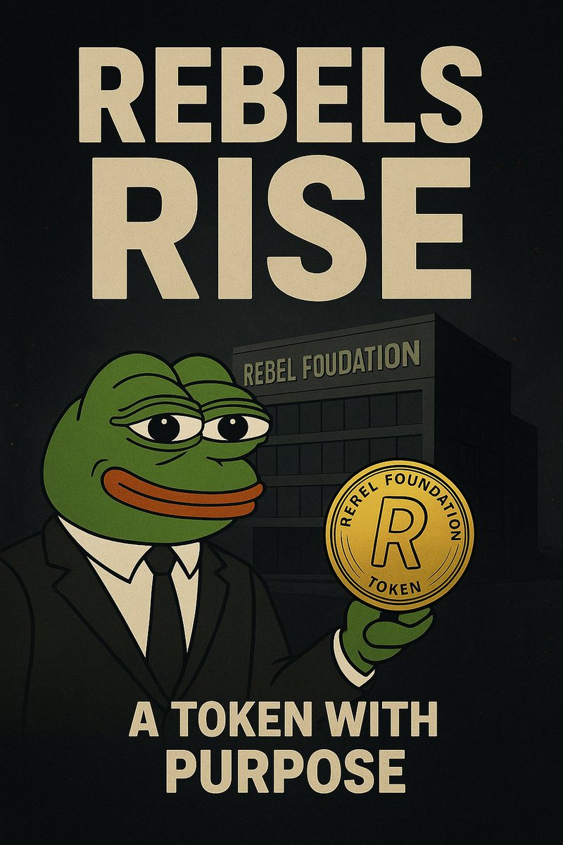 muby_tech's tweet image. 🔥 The Rebel community is not just a movement, it’s a force.
We rise together, we fight together, and we build together.

$RFT is more than a token, it’s access to a foundation of purpose, resilience, and impact 🌍✨

#RebelFoundation #RFT #Web3WithPurpose