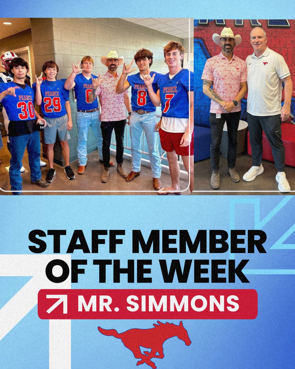 Mr. Simmons is our Staff Member of the Week! 

#staffoftheweek #isi