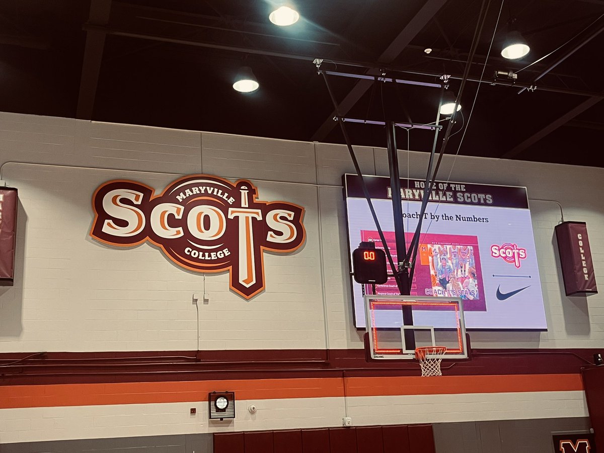 Thank you coach T and coach Elsa at <a href="/MCScotsWbb/">Maryville College Women’s Basketball</a> for inviting me to your camp today I learned a lot of new things and I had fun!!! I’m forever grateful of having the chance to showcase my skills and take in everything your program has to offer.GO SCOTS ⚔️🤎🧡