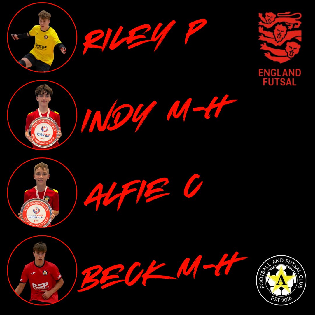BucksFutsalYth's tweet photo. 🏴󠁧󠁢󠁥󠁮󠁧󠁿 A⭐️Futsal to England Futsal 🏴󠁧󠁢󠁥󠁮󠁧󠁿

Super proud of these fantastic 8 players - who are also 8 great young people. 

Go show your skills on the @EnglandFutsal 25/26 Talent Development Programme.

What a journey under 3 years since @AStarFutsal was founded.

#LikeFootballButBetter https://t.co/eqxO0x6A52