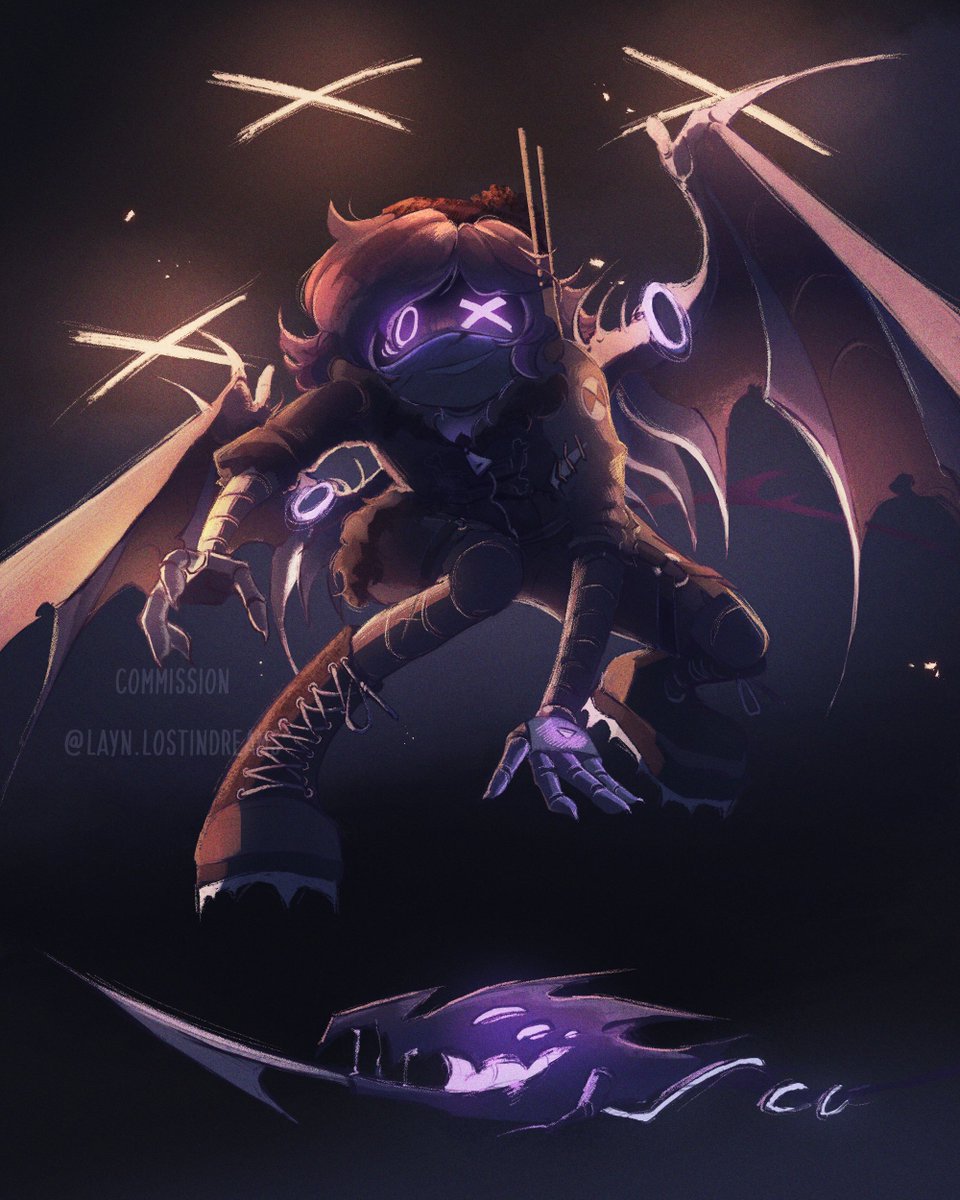 Finished commission for <a href="/DDwhaleshark/">DD🐋🦈</a> ! Thank you again for commissioning me ! 
#murderdrones