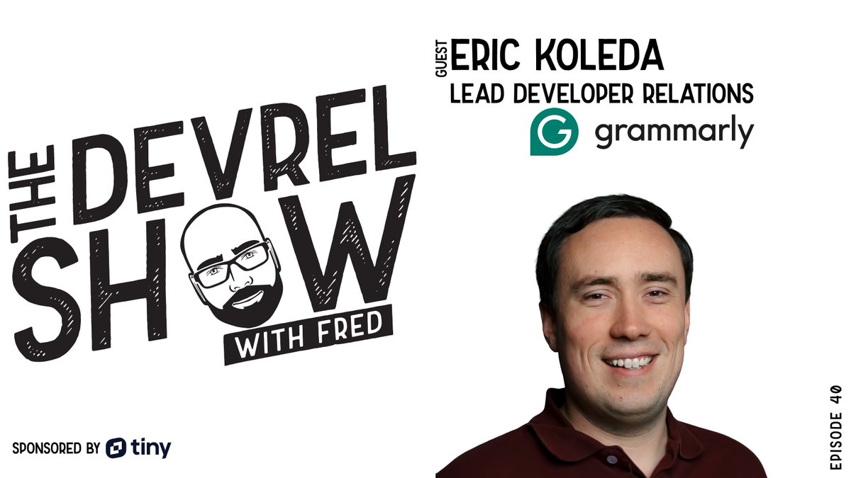 Join me and my guest <a href="/erickoleda/">Eric Koleda</a>, Lead Developer Relations at @Grammarly exceptionally Tuesday at 3PM ET, while we discuss all things developer relations, and learn more about building a Pack, an extension to your Coda documentation.

youtube.com/watch?v=slkCXo…