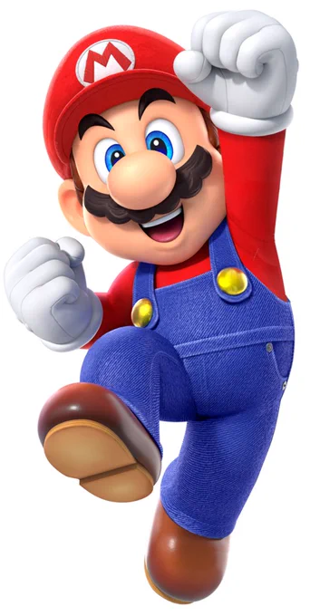 another mario render edit to make him look like his MKW character select icon