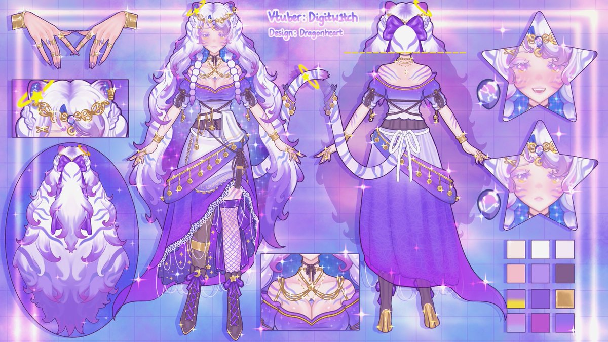 DragonheartVGen's tweet photo. 🍁 Autumn VGen re-opening! 🍁  

USD:
🍂 Rigging- 737
🍄 Model art- 670
☕ Decorated Portrait- 73 
🌻 VTuber design- from 113
🌱 Ref sheet- from 73

50 completed commissions 🎉 
All 5-stars! ⭐🌟  
- 
As a disabled full-time artist, your support means the WORLD ♡ 🌍 https://t.co/VYOESDhIQO
