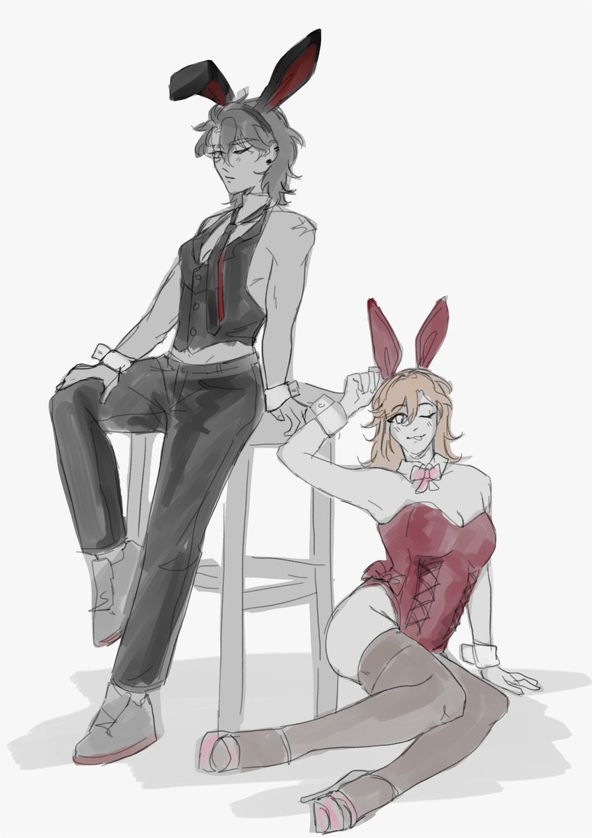 tanukified's tweet photo. Bunnies…. #wrioney https://t.co/PLwscImenQ