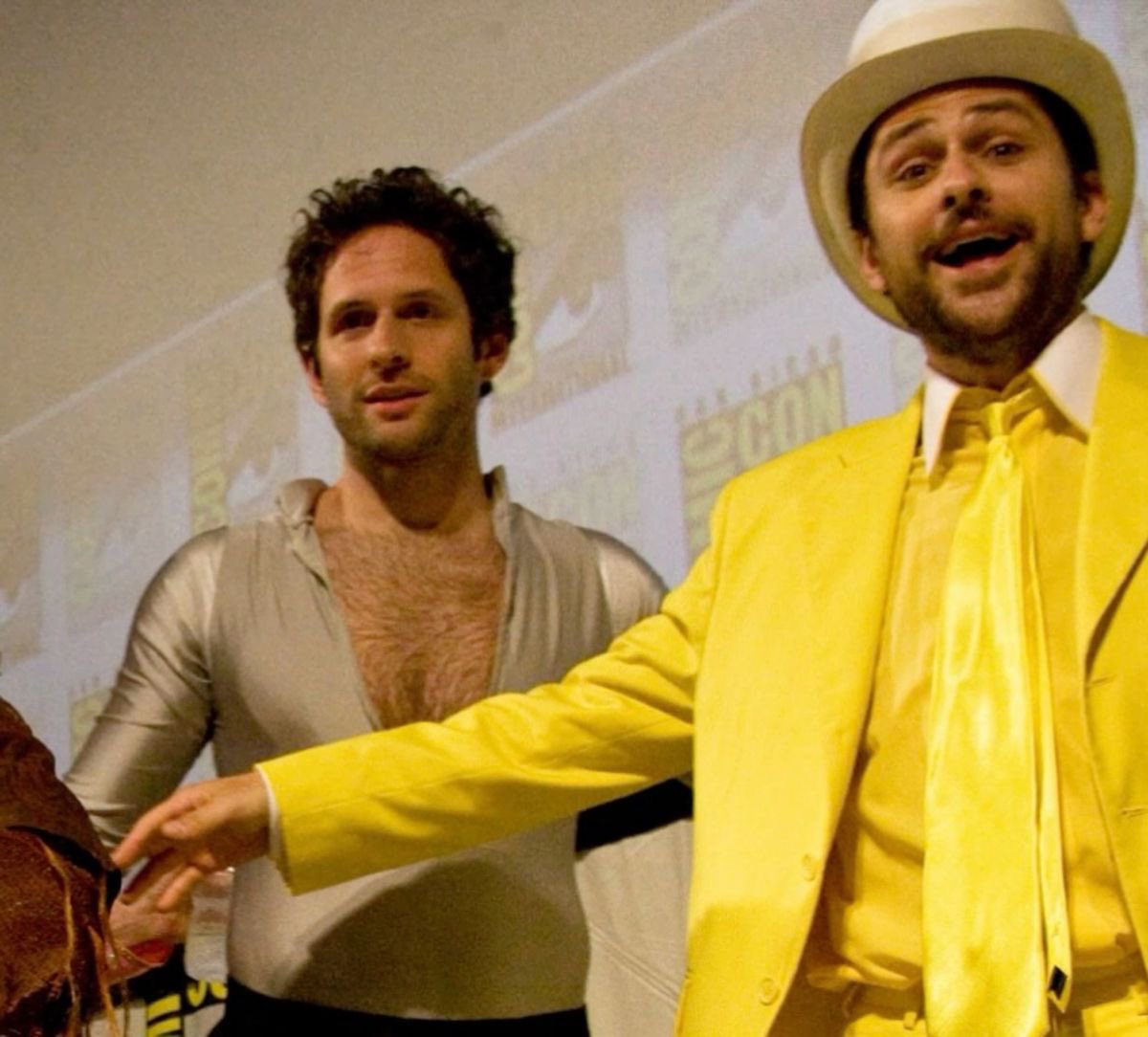 Glenn and Charlie at San Diego Comic Con (2011).