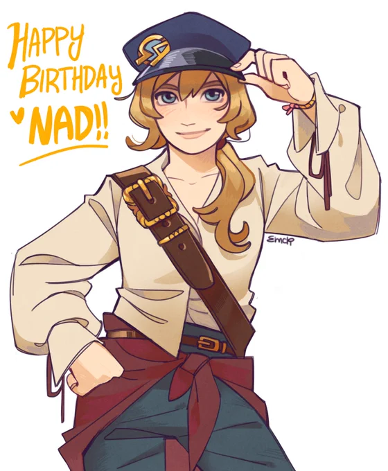draw your friends characters for their birthday <3