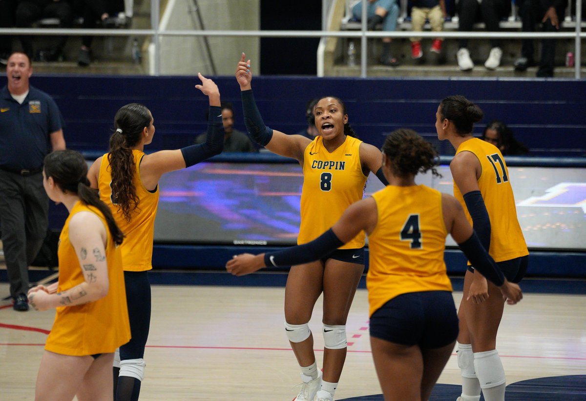 Coppin State Volleyball tweet media