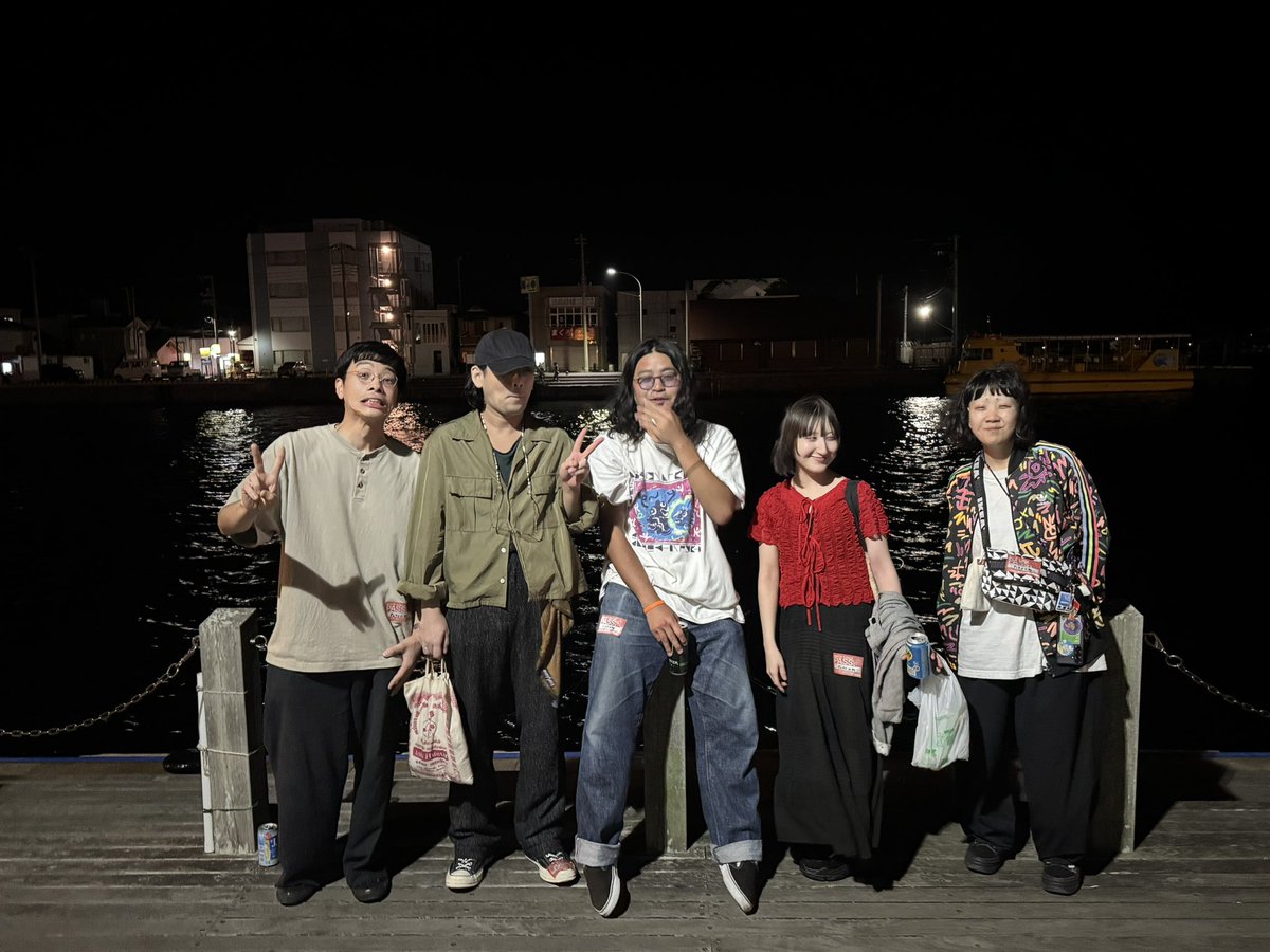 芋煮ロックフェスティバル2025
たくさんの方に会えて本当に
そして何より、こんな素晴らしい日に
みんなで演奏できたこと、心から嬉しく思います！
楽しかった！！ありがとうございました！

<a href="/ekawmaoray/">川前ころ</a> 
<a href="/141eeee/">ｲｼｲﾘｮｳｲﾁﾛｳ</a> 
<a href="/aizawamanbou/">あいざわまんぼうa.k.a.BB</a> 
<a href="/hashimoto_723/">はしもと りお</a> 
<a href="/shigurecords/">”芋煮organizer”國井久嗣</a>