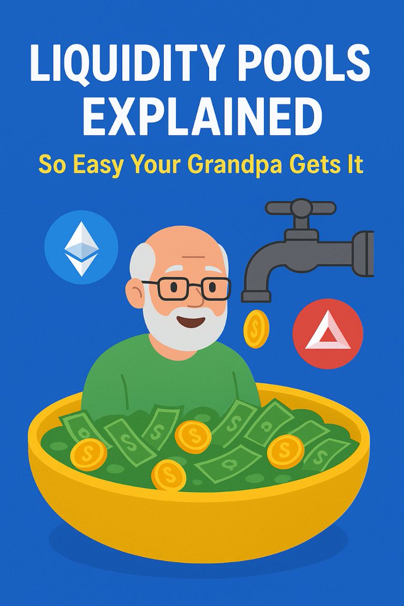 🧵 Liquidity Pools Explained Simply (Why They Matter in Web3 &amp; Struggling Economies)