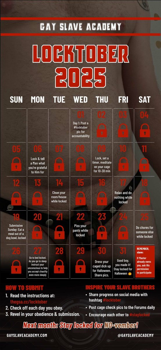 Gay slave Academy tweet media