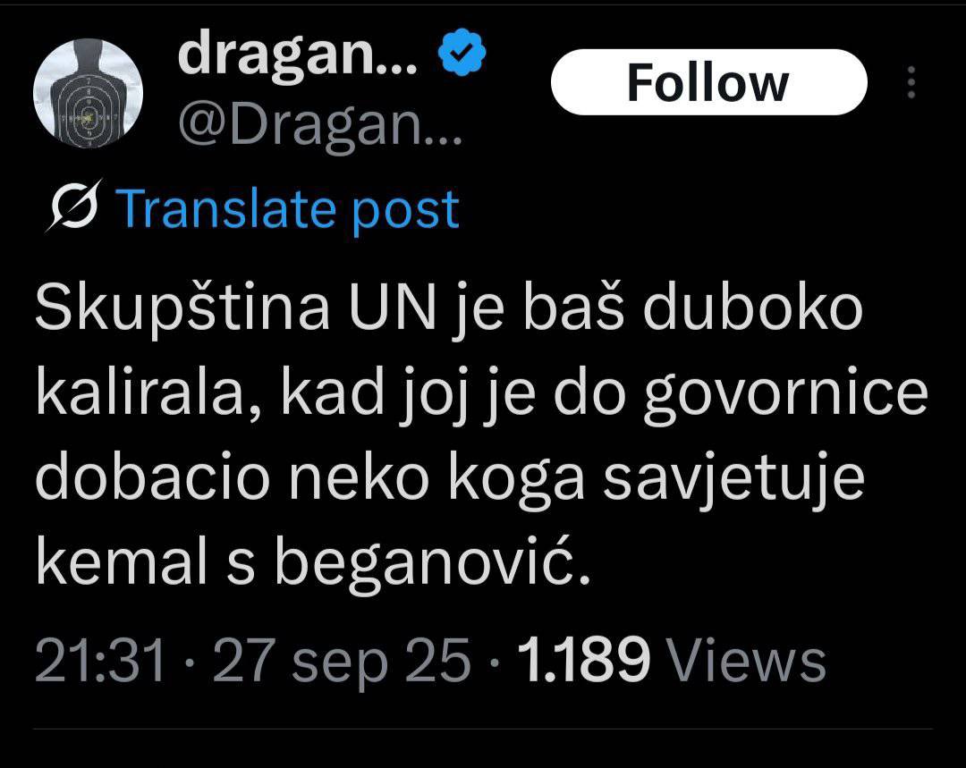 beganovic_k's tweet photo. Ne kopam nos javno za razliku od Dragana Milicije. Nisam završio fax po stare dane, pred penziju. Nisam polupismen i poluobrazovan za razliku od Milicije. Ne prijavljujem se na lažnu dodjelu Tiguana kao nagrade, jer mogu razlučiti šta je lažno za razliku od Milicije u penziji!😀 https://t.co/BTuKnyL2mp