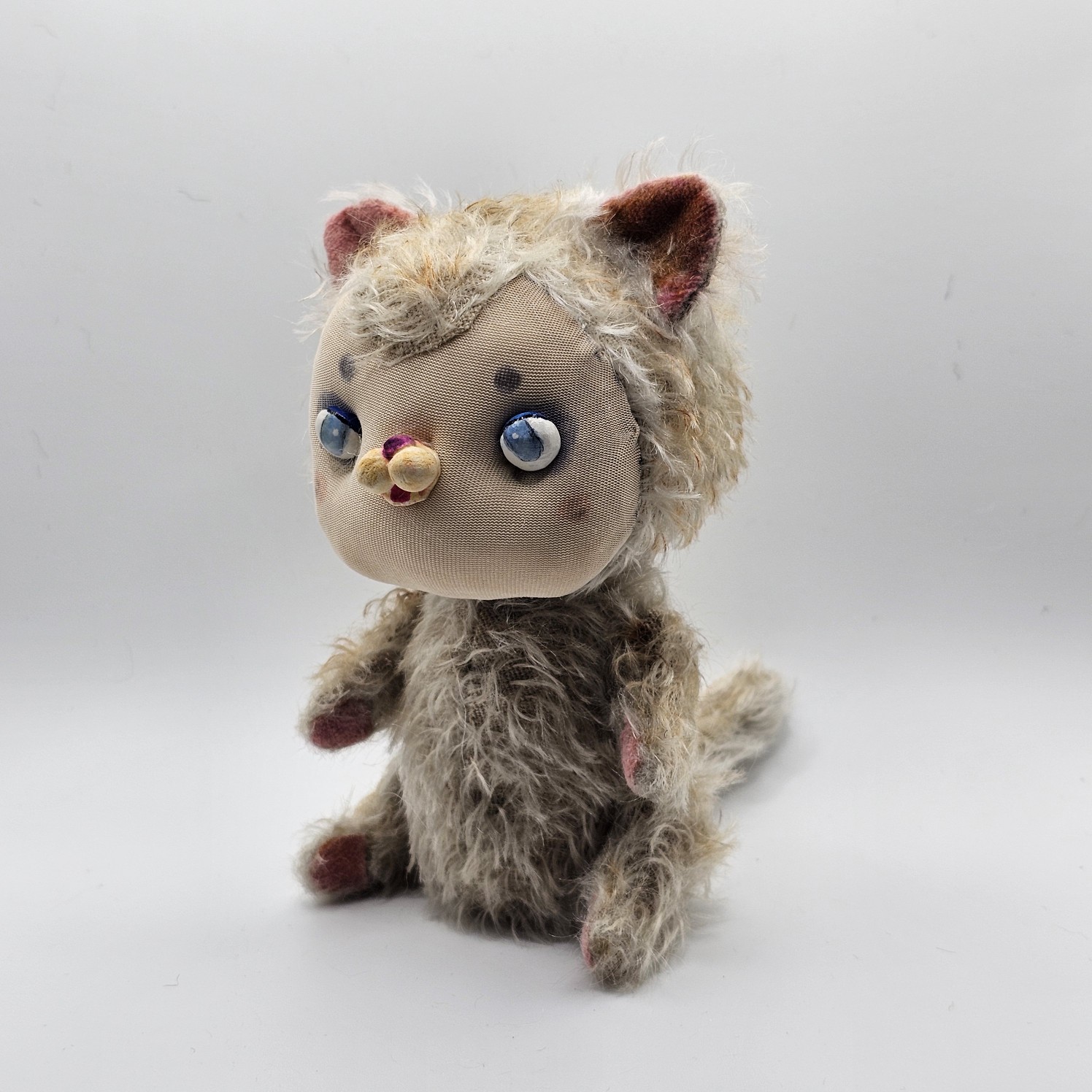 i-ppoたおか 人気作家 テディベア ハンドメンド ぬいぐるみ貴重な着ぐるみ猫 i-ppoたおか 人気作家 テディベア ハンドメンド ぬいぐるみ貴重