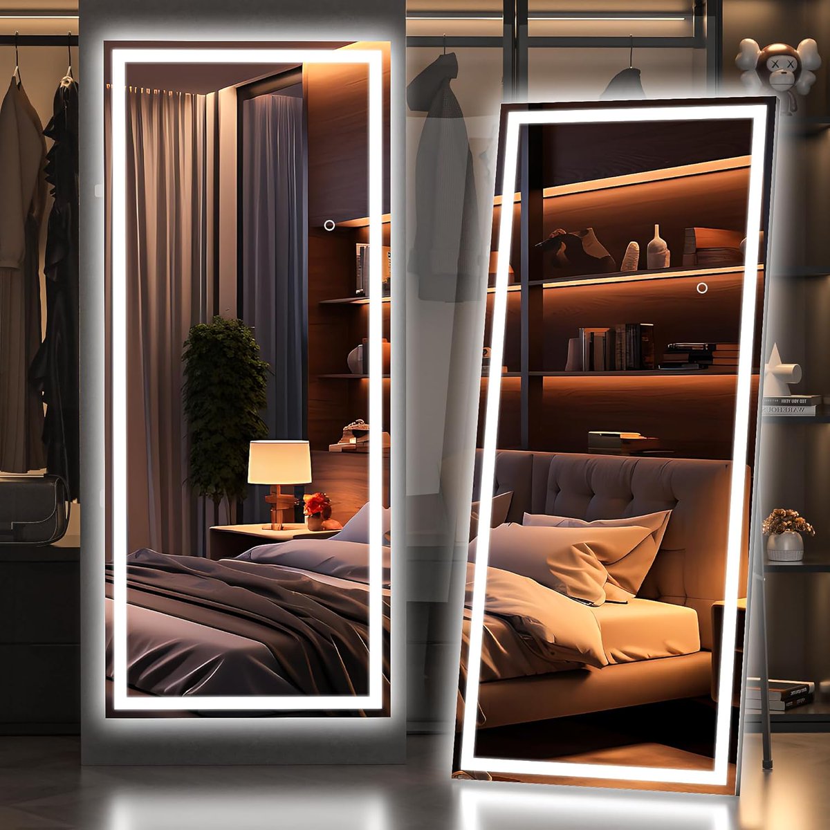 💡 LED Full-Length Mirror – 67” x 24” dimmable floor standing mirror. Find it now on my Linktree.

linktr.ee/Babygalcrystal