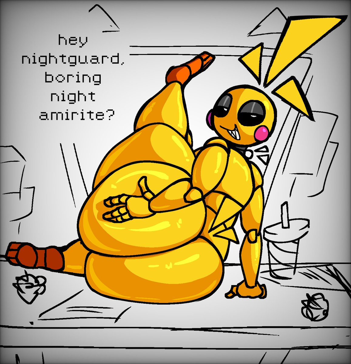 nanodude78's tweet photo. not so boring now huh https://t.co/BtQGpuySin