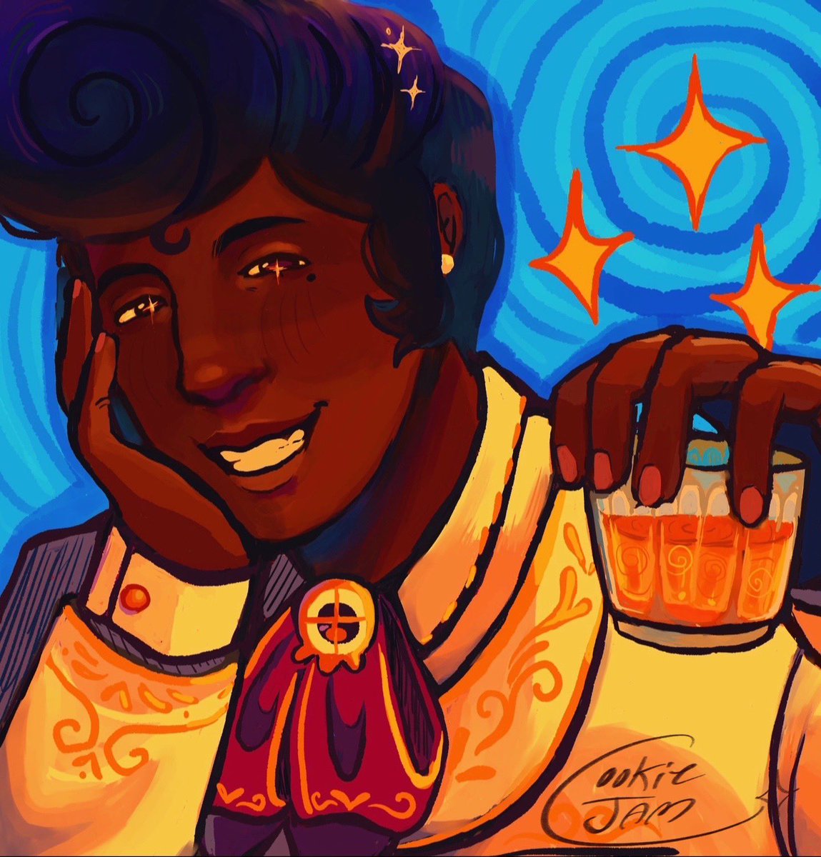 cookie_jamz's tweet photo. 🌺Charro Wally 🌺
another actually finished charro drawing😛 anyways never using medibang again💀 legit was such a pain bro😭but ig i like how the drawing came out 🤔😛
#WallyDarlingAU #wallydarlingfanart #WelcomeHomeArt #arte #welcomehomefanart #art #WallyDarling https://t.co/E73DrPXIC2