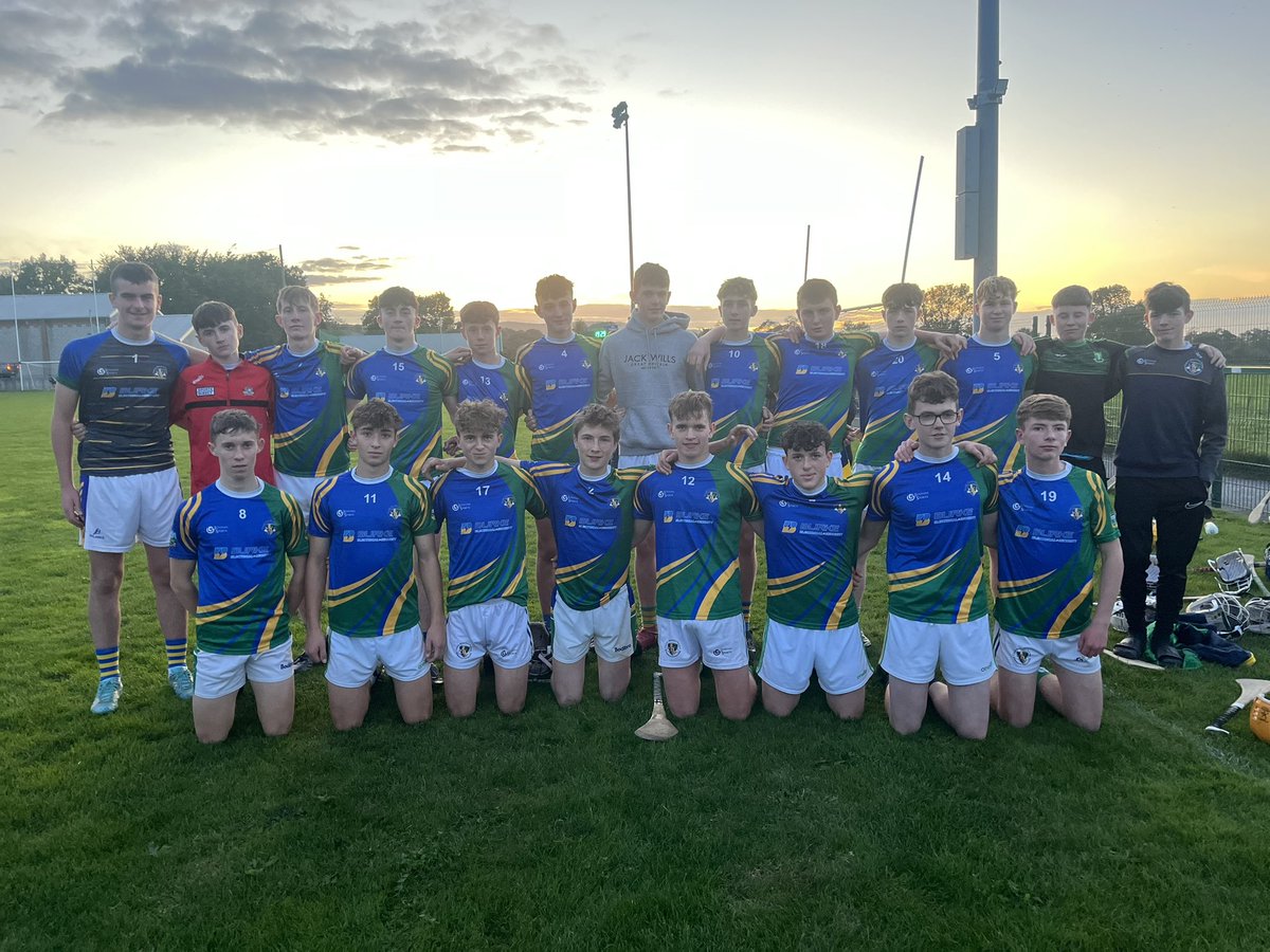 A sold performance in the Hurling Championship from our u16s sees them qualify for the Division 1 Final .

Well done lads that performance tonight done the club proud 🇬🇦
