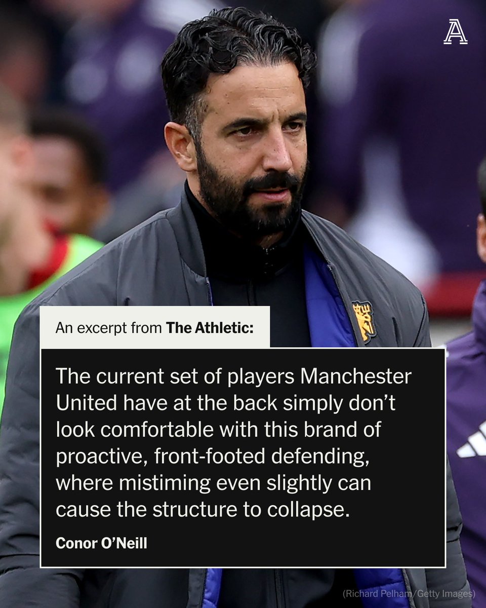 If you want to score against Manchester United, there’s one obvious route - get the ball in the air.

Against Brentford, that problem became even more obvious.

<a href="/Conor0Neill_/">Conor O'Neill</a> breaks down the problem ⤵️

🔗 nytimes.com/athletic/66691…