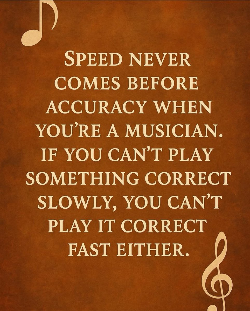 playinglesshurt's tweet photo. Did you know? One improves exponentially through Deliberate practice—isolating trouble spots, analyzing why it isn’t working, fixing it by slow practice then incorporating the passage or bar to the easier spots. #musuc #practicing https://t.co/wpeyPeY3ud